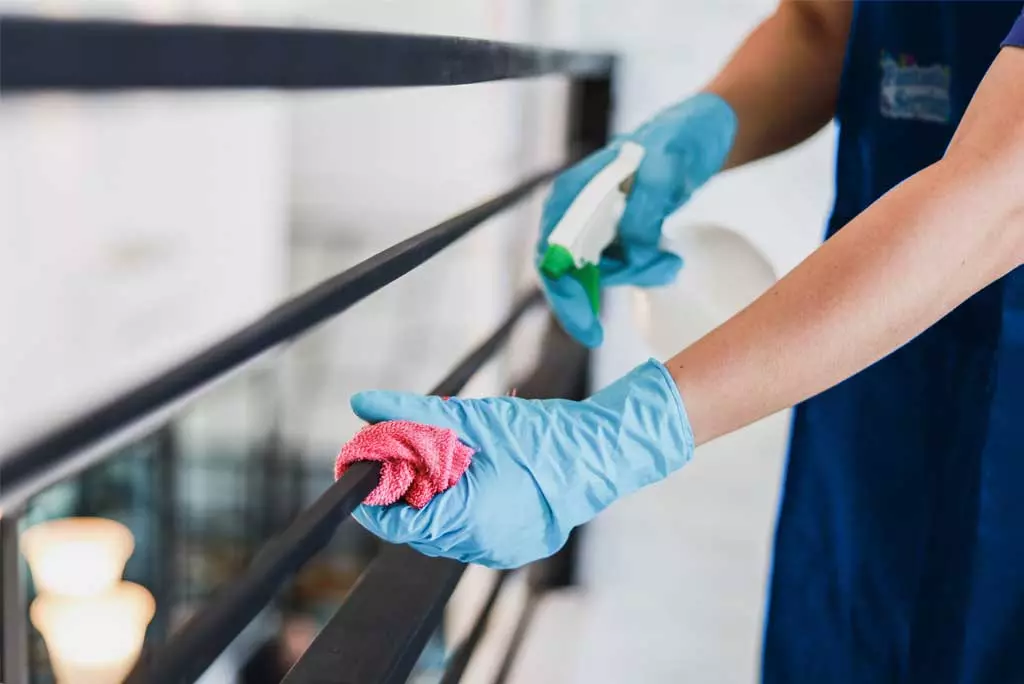 Balcony cleaning