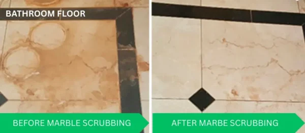 Marble Floor Scrubbing